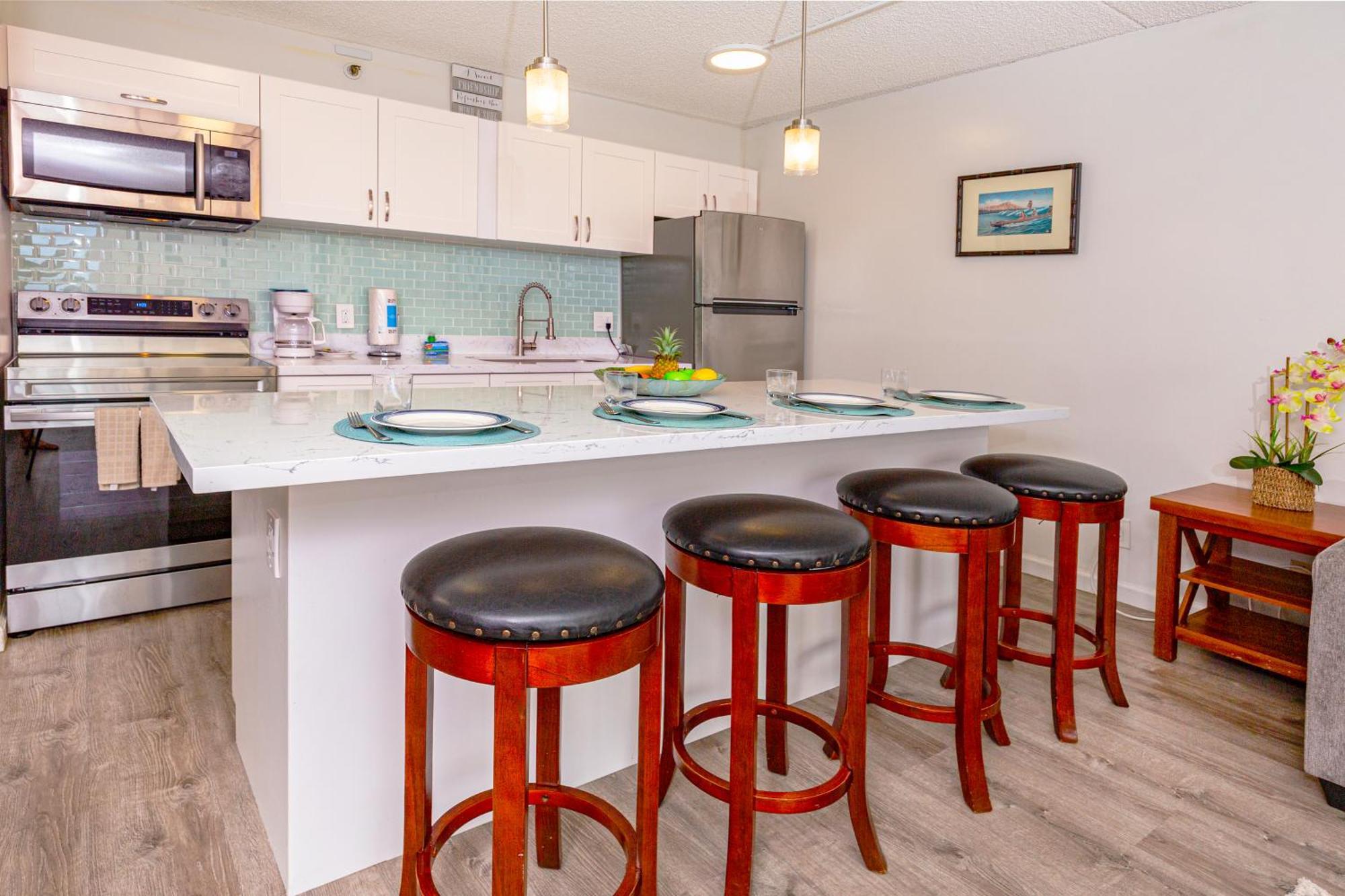 Renovated Ocean View Suite, Near Beach, Free Parking Honolulu Esterno foto